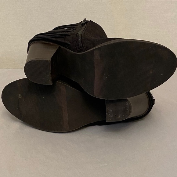 CANDIE’S Cabootscoot Black Distressed Boots Zip - Picture 7 of 11